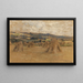 Gerbes en tas - Léon Augustin Lhermitte — ingelijst kunstwerk aan de muur