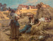 De wakkerheid van de maaimachine - Léon Augustin Lhermitte — weergave van het kunstwerk