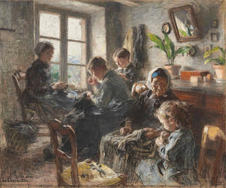 Lon Augustin Lhermitte - Les couturires.webp