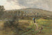 van de naderende storm - Léon Augustin Lhermitte — weergave van het kunstwerk