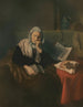 La Songeuse - Léon Bartholomé — weergave van het kunstwerk