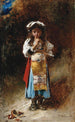 A Small Accident - Léon Bonnat — artwork view