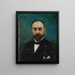 Charles Ephrussi - Léon Bonnat — framed artwork on a wall