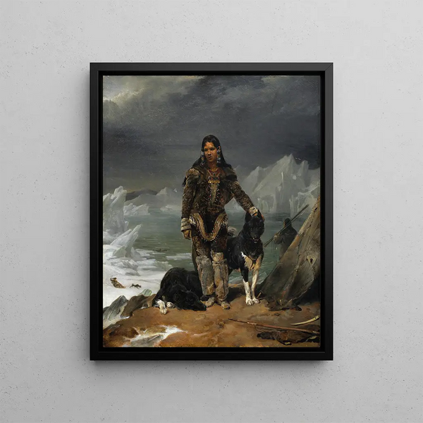 Lon Cogniet - A Woman from the Land of Eskimos.webp