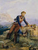 van het Poolse vaandeldrager schilderij Parijs 1814 - Léon Cogniet — weergave van het kunstwerk