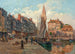 Honfleur - Léon Leclerc — weergave van het kunstwerk