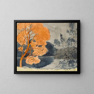 Lon Spilliaert - Etang en automne.webp