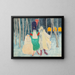 Mascarade Léopold II, Napoléon et la bouquetière - Léon Spilliaert — ingelijst kunstwerk aan de muur
