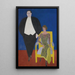 Portret van Gustave en Norine Van Hecke - Léon Spilliaert — ingelijst kunstwerk aan de muur