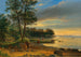 op de Baltische kust - Longin Christianowitsch Fricke — weergave van het kunstwerk