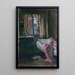Kamer op Wangerooge - Lore Scheid — ingelijst kunstwerk aan de muur