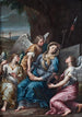 La Vierge en deuil au tombeau - Lorenzo Gramiccia — weergave van het kunstwerk