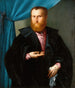Portret van een man met baard - Lorenzo Lotto — weergave van het kunstwerk