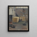 Binnenkant van de studio - Lotten Rönquist — ingelijst kunstwerk aan de muur