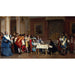 Reproductie van het schilderij Louis XIV en Molière - Jean-Léon Gerôme