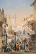 Moskee van Sultan Moumayed - Louis-Amable Crapelet — weergave van het kunstwerk