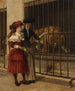 Bezoek aan Artis - Louis-Charles Bombled — weergave van het kunstwerk