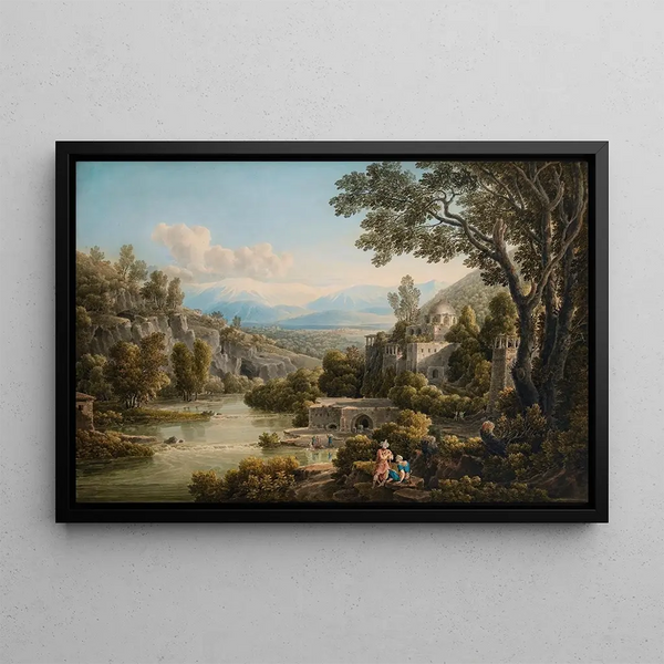 LouisFranois Cassas - The Bourtassi Mosk Or The Derviches Convent Tripoli Lebanon.webp