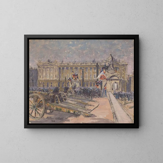 LouisGilbert Bellan - La place de la Concorde le jour de lArmistice le 11 novembre 1918.webp