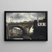 Le Pont et la Pompe Notre-Dame - Louis-Godefroy Jadin — ingelijst kunstwerk aan de muur