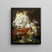 Allegorie op de dood van de Dauphin - Louis-Jean-François Lagrenée — ingelijst kunstwerk aan de muur