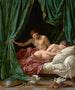 Mars en Venus, allegorie van de vrede - Louis-Jean-François Lagrenée — weergave van het kunstwerk