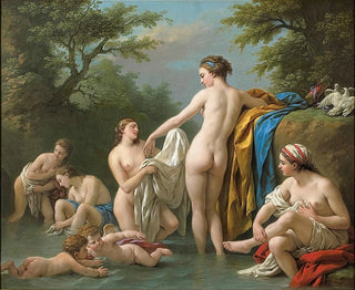 LouisJeanFranois Lagrene - Venus and Nymphs Bathing.webp