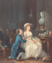 L'Amant écouté - Louis-Marin Bonnet — weergave van het kunstwerk