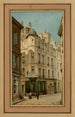 Tourelle street of Jardinet in 1869 - Louis-Martial-Thodat Masson — artwork view