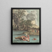 Le Torrent Et La Rivière Le Torrent Et La Rivière - Louis-Simon Lempereur — ingelijst kunstwerk aan de muur