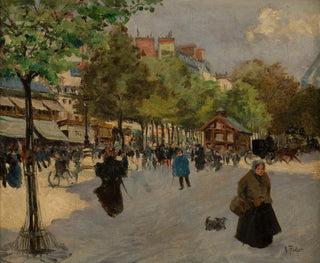 Louis AbelTruchet - Le boulevard de Clichy.webp
