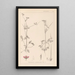 Herbier de la flore française Pl0086 - Louis Antoine Cusin — ingelijst kunstwerk aan de muur