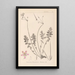 Herbier de la flore française Pl0095 - Louis Antoine Cusin — ingelijst kunstwerk aan de muur