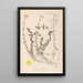 Herbier de la flore française Pl0106 - Louis Antoine Cusin | Reproduction — ingelijst kunstwerk aan de muur