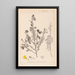 Herbier de la flore française Pl0171 - Louis Antoine Cusin — ingelijst kunstwerk aan de muur