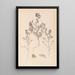 Herbier de la flore française Pl0220 - Louis Antoine Cusin — ingelijst kunstwerk aan de muur