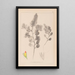 Herbier de la flore française Pl0234 - Louis Antoine Cusin — ingelijst kunstwerk aan de muur