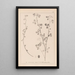 Herbier de la flore française Pl0274 - Louis Antoine Cusin — ingelijst kunstwerk aan de muur
