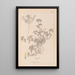 Herbier de la flore française Pl0297 - Louis Antoine Cusin — ingelijst kunstwerk aan de muur