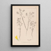 Herbier de la flore française Pl0300 - Louis Antoine Cusin — ingelijst kunstwerk aan de muur