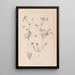 Herbier de la flore française Pl0323 - Louis Antoine Cusin — ingelijst kunstwerk aan de muur