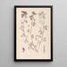 Herbier de la flore française Pl0380 - Louis Antoine Cusin — ingelijst kunstwerk aan de muur