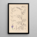 Herbier de la flore française Pl0446 - Louis Antoine Cusin — ingelijst kunstwerk aan de muur