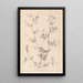 Herbier de la flore française Pl0485 - Louis Antoine Cusin — ingelijst kunstwerk aan de muur