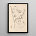 Herbier de la flore française Pl0517 - Louis Antoine Cusin — ingelijst kunstwerk aan de muur