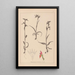 Herbier de la flore française Pl1008 - Louis Antoine Cusin — ingelijst kunstwerk aan de muur