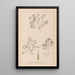 Herbier de la flore française Pl1093 - Louis Antoine Cusin — ingelijst kunstwerk aan de muur
