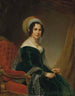 Dame met tulband of portret van Madame Moritz Koenigswarter en Cécilia Wertheimer - Louis Camille Muraton — weergave van het kunstwerk