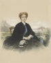 portret van Maria Elisabeth Adolphine Waller-Schill - Louis Chantal — weergave van het kunstwerk