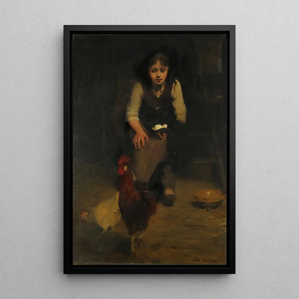 Louis Deschamps - At the henhouse.webp